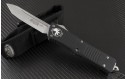 Microtech Knives Combat Troodon T/E Automatic OTF D/A Knife (3.75in Satin Plain S35-VN) 144-4-2012 - Front