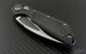 Microtech Knives Custom Carbon Fiber DOC S/E Automatic Folder S/A Knife (3.5in Mirror Polished Plain) DOC-C-KS-HP - Additional View