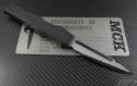 Microtech Knives Custom Carbon Fiber Halo V S/E Automatic OTF S/A Knife (4.6in Mirror Polished Plain) halo-c-cf-hp - Back