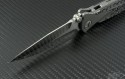 Microtech Knives Custom Carbon Fiber Socom Bravo S/E Folder Knife (4in Mirror Polished Plain) S-Bravo-CP-HP - Additional View