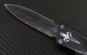 Microtech Knives Custom Combat Troodon D/E Automatic OTF D/A Knife (3.75in Damascus Plain) ct-c-de-dam-ti - Additional View