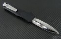 Microtech Knives Custom Combat Troodon D/E Automatic OTF D/A Knife (3.75in Mirror Polished Plain) ct-c-de-hp-ti-2013 - Back