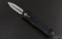 Microtech Knives Custom Combat Troodon D/E Automatic OTF D/A Knife (3.75in Mirror Polished Plain) ct-c-de-hp-ti - Front