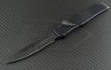 Microtech Knives Custom Halo V S/E Automatic OTF S/A Knife (4.25in Damascus Plain ) MTC-0005 - Front
