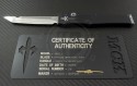 Microtech Knives Custom Halo V T/E Automatic OTF S/A Knife (4.25in Mirror Polished Plain ELMAX) MTC-0032 - Additional View
