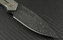 Microtech Knives Custom Metal Anax S/E Folder Knife (3.5in Damascus Plain) anax-ball-dam - Additional View