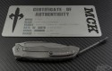 Microtech Knives Custom Silver Anax S/E Folder Knife (3.5in Stonewashed Plain) anax-c-sw-ti - Additional View