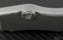 Microtech Knives Custom Stainless Steel Halo V T/E Automatic OTF S/A Knife (4.6in Mirror Polished Plain) HALO-SS-TE-HP - Additional View