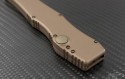 Microtech Knives Custom Tan Halo V T/E Automatic OTF S/A Knife (4.6in Color Coated Plain) HALO-C-TE-DT - Additional View