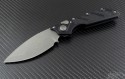 Microtech Knives DOC S/E Flipper S/A Knife (3.875in Apocalyptic Plain ELMAX) 154-10AP - Front