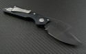Microtech Knives DOC S/E Flipper S/A Knife (3.875in Black Plain ELMAX) 154-1-2014 - Back