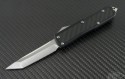 Microtech Knives Daytona T/E Automatic OTF D/A Knife (2.95in Satin Plain S30-V) 127-4 - Front