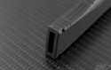 Microtech Knives Exodus T/E Automatic OTF S/A Knife (3.25in DLC Plain CPM-154) VNT-0117 - Additional View