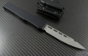 Microtech Knives Halo V S/E Automatic OTF S/A Knife (4.6in Bead Blasted Plain ELMAX) 151-7 - Back