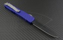 Microtech Knives Purple Ultratech S/E Automatic OTF D/A Knife (3.44in DLC Plain ELMAX) 121-1PU - Back