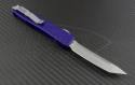 Microtech Knives Purple Ultratech T/E Automatic OTF D/A Knife (3.44in Stonewashed Plain ELMAX) 123-10PU - Back
