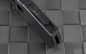 Microtech Knives Scarab D/E Automatic OTF D/A Knife (3.44in Black Serr S30-V) VNT-0091 - Additional View