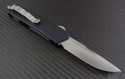 Microtech Knives Scarab S/E Automatic OTF D/A Knife (3.44in Stonewashed Plain ELMAX) VNT-0126 - Back