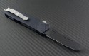Microtech Knives Scarab T/E Automatic OTF D/A Knife (3.44in DLC Part Serr ELMAX) 177-2 - Back