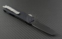 Microtech Knives Scarab T/E Automatic OTF D/A Knife (3.44in DLC Plain ELMAX) 177-1 - Back