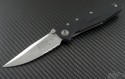Microtech Knives Socom Elite S/E Folder Knife (4in Satin Part Serr S30-V) 159-5 - Front