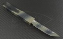 Microtech Knives Tan Camo Ultratech T/E Automatic OTF D/A Knife (3.44in Color Coated Plain ELMAX) 123-1TC - Back