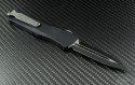 Microtech Knives Troodon D/E Automatic OTF D/A Knife (3.1in Black Plain S30-V) 138-1-2014 - Back
