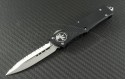 Microtech Knives Troodon D/E Automatic OTF D/A Knife (3.1in Satin Serr CTS-XHP) 138-6 - Front