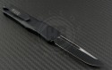 Microtech Knives Troodon S/E Automatic OTF D/A Knife (3.1in Black Plain ELMAX) 139-1T - Back