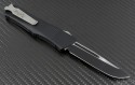 Microtech Knives Troodon S/E Automatic OTF D/A Knife (3.1in Black Plain S30-V) 139-1-32014 - Back