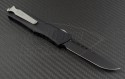 Microtech Knives Troodon S/E Automatic OTF D/A Knife (3.1in DLC Plain CTS-XHP) 139-1 - Back