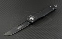 Microtech Knives Troodon S/E Automatic OTF D/A Knife (3.1in DLC Plain CTS-XHP) 139-1 - Front