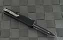 Microtech Knives UTX-70 D/E Automatic OTF D/A Knife (2.41in Black Part Serr S35-VN) 147-2-2013 - Back