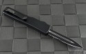 Microtech Knives UTX-70 D/E Automatic OTF D/A Knife (2.41in Black Part Serr S35-VN) 147-2T-2013 - Back