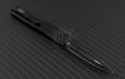 Microtech Knives UTX-70 D/E Automatic OTF D/A Knife (2.41in Black Serr ELMAX) 147-3T - Back