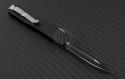 Microtech Knives UTX-70 D/E Automatic OTF D/A Knife (2.41in Black Serr ELMAX) 147-3 - Back
