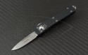 Microtech Knives UTX-70 S/E Automatic OTF D/A Knife (1.75in Stonewashed Plain S35-VN) VNT-0104 - Front