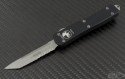 Microtech Knives UTX-70 T/E Automatic OTF D/A Knife (2.41in Bead Blasted Part Serr ELMAX) 149-8 - Front