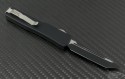 Microtech Knives UTX-70 T/E Automatic OTF D/A Knife (2.41in Black Plain ELMAX) 149-1 - Back