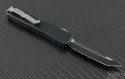 Microtech Knives UTX-70 T/E Automatic OTF D/A Knife (2.41in Black Plain S30-V) 149-1-2013 - Back