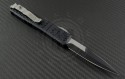Microtech Knives Ultratech D/E Automatic OTF D/A Knife (3.44in Black Plain ELMAX) 120-1-TRI - Back