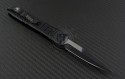 Microtech Knives Ultratech D/E Automatic OTF D/A Knife (3.44in Black Plain ELMAX) 120-1T-TRI - Back