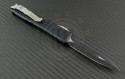 Microtech Knives Ultratech D/E Automatic OTF D/A Knife (3.44in Black Plain ELMAX) 122-1-TRI - Back