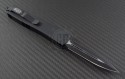 Microtech Knives Ultratech D/E Automatic OTF D/A Knife (3.44in Black Plain ELMAX) 122-1T - Back