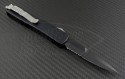 Microtech Knives Ultratech D/E Automatic OTF D/A Knife (3.44in DLC Part Serr ELMAX) 120-2 - Back