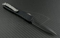 Microtech Knives Ultratech D/E Automatic OTF D/A Knife (3.44in DLC Plain ELMAX) 122-1 - Back