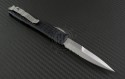 Microtech Knives Ultratech D/E Automatic OTF D/A Knife (3.44in Satin Part Serr ELMAX) 120-5-TRI - Back
