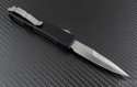 Microtech Knives Ultratech D/E Automatic OTF D/A Knife (3.44in Stonewashed Plain ELMAX) 120-10 - Back