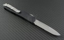 Microtech Knives Ultratech S/E Automatic OTF D/A Knife (3.44in Bead Blasted Part Serr ELMAX) 121-8 - Back