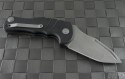 Mikkel Willumsen Maddox S/E Automatic Folder S/A Knife (3.5in Stonewashed Plain 154-CM) MW-MaddoxA-SW - Back